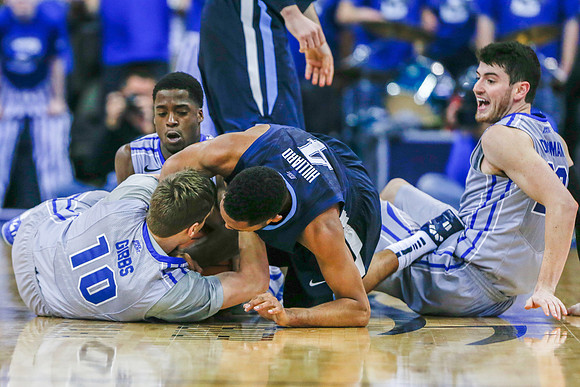 Austin Chatman, Avery Dingman, and Grant Gibbs on the ground